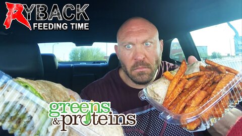 Greens & Protein Vegan Chicken Cheesesteaks Mukbang Review