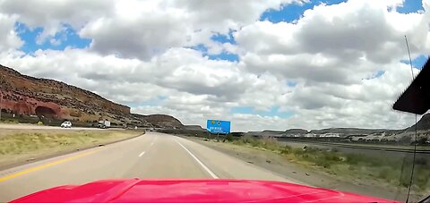 Train derailment caught on dashcam in New Mexico.