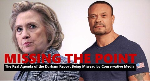 Bongino and Conservative Media MISS the Point on Why Hillary is Being Exposed