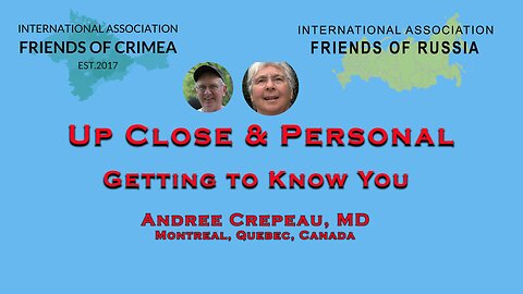 Up Close & Personal - Dr. Andree Crepeau