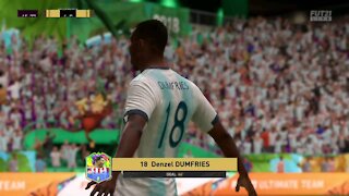 Fifa21 FUT Squad Battles - Denzel Dumfries goal