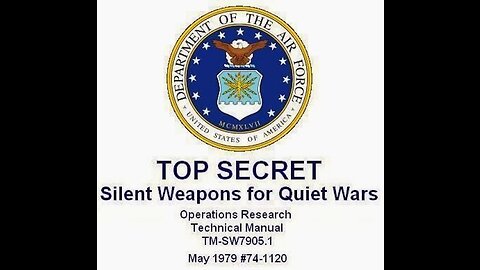 Silent Weapons For Quiet Wars Document - Full Read