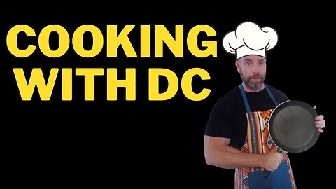 1 ingredient MAN burger, cooking with DC