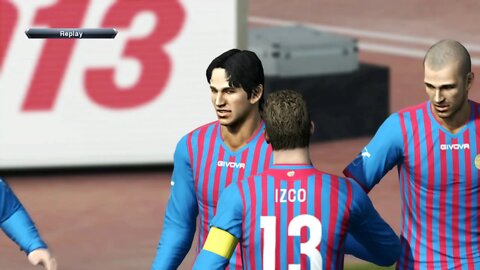 Pro Evolution Soccer 2013 - Calcio Catania vs A.C. Chievo Verona - 1440p No Commentary