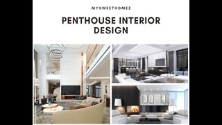 ⭐Your Dream Penthouse Interior Design⭐