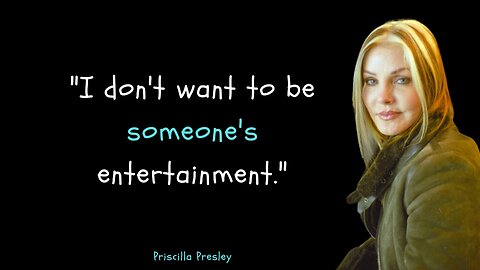 the man i loved || Priscilla Presley