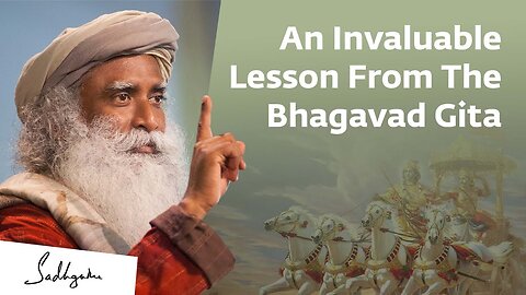 An individual lessons from the bhagwad Geeta