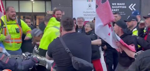 WATCH: Unprovoked Attack by Ottawa police officer during 'Rolling Thunder' biker rally