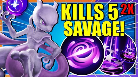 PENTAKILL MEWTWO TWO TIMES 🔥 - Pokemon Unite Gameplay