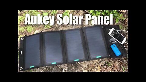 28W Foldable Solar Panel Charger with USB ports Review