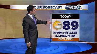 Tuesday midmorning forecast