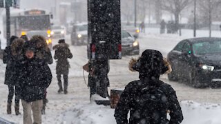 Une tempête avec du verglas et jusqu'à 20 cm de neige s'amène sur le Québec