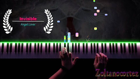 "Invisible" by Angel Lover (visualized piano cover)