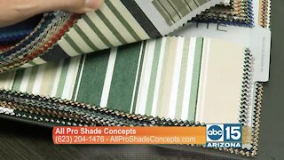 All Pro Shade Concepts has shade solutions for your home