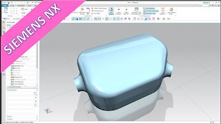 Silencer / Muffler V2 - Siemens NX 12 Training - Surfaces