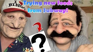 Doing a Mukbang while reviewing new foods from Subway by B&D Product & Food Review