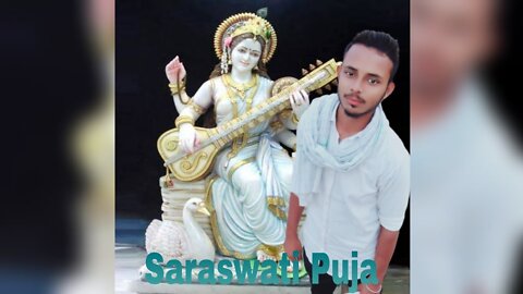 Gao ka Saraswti puja#saraswati_#puja_#nrotp_#short