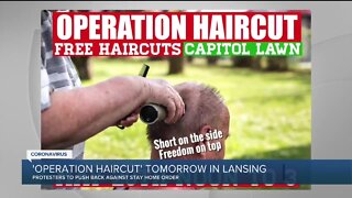 Operation Haircut protest set for Lansing Capitol lawn Wednesday