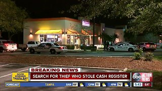 Police search for Dunkin' Donuts robber in Hillsborough County