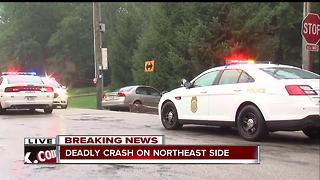 Man killed in crash on Indy's northeast side