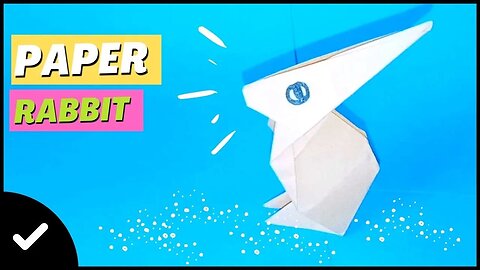 DIY Origami Paper Crafts - How to Make Rabbit - Origami Rabbit - Paper Toys
