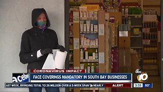 Face coverings mandatory in South Bay businesses