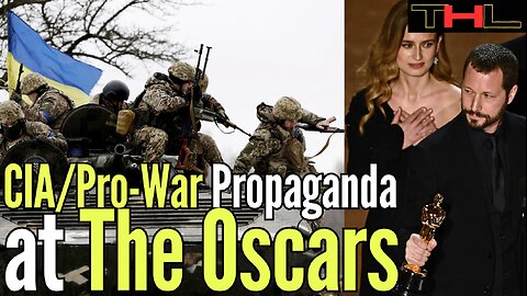 The Oscars were filled with CIA Propaganda...Except for ONE Anti-War speech -- with Sasha Knezev