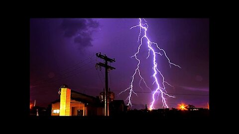 lightning rain in brazil