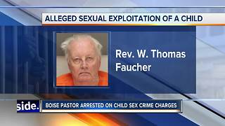 Police arrest retired Boise Rev. W. Thomas Faucher on child sexual exploitation charge