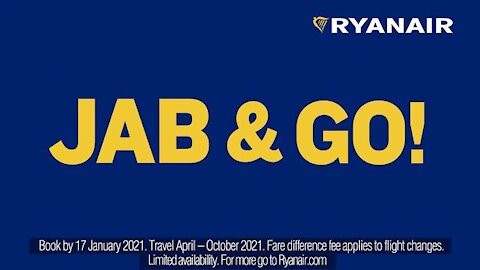 Ryanair, jab & go commercial banned by UK watchdog and labeled, misleading