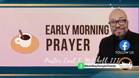 Early morning prayer with Pastor Carl