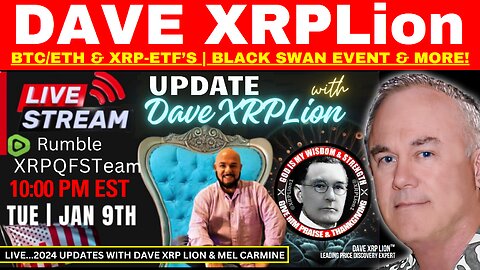 Dave XRP Lion 2024 Updates w/ Mel Carmine ENHANCED MUST WATCH Trump News / Trump News Channel