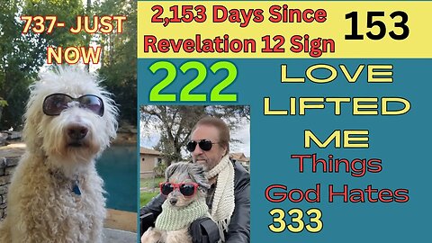 Sad Day for Me w/ Ray Comfort & Living Waters, 222 Love Lifted Me, Things God Hates, Revelation 515