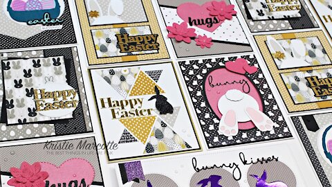 Paper Rose Studio - Easter cards - 14 cards 2 Collections