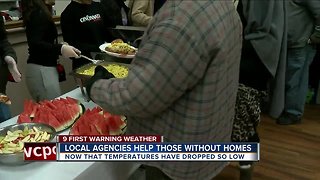 Organizations help keep the homeless warm