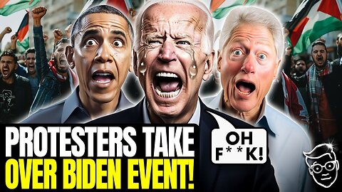 CHAOS: BIDEN, CLINTON & OBAMA SCREAMED OUT OF EVENT ON LIVE TV BY DEMOCRAT MOB! 'WAR CRIMINALS' 🚨