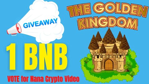 1 BNB Giveaway 🎁 | VOTE for Nana Crypto & I will Give 1 BNB To YOU | Watch Video NOW
