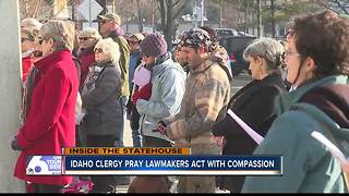 Idaho clergy pray lawmakers act with compassion