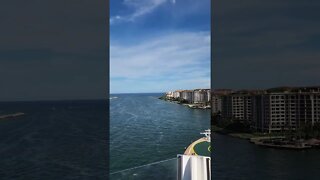 Symphony of the Seas Leaving Miami! - Part 9