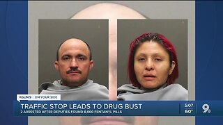 Traffic stop leads to drug, gun arrests