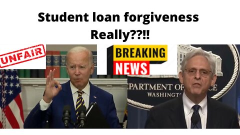 Breaking News Edition, Student Loan Forgiveness