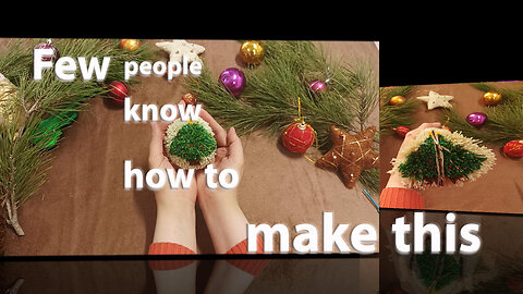 ✅🌲 Make your Christmas tree more beautiful very easily/make a Pom Pom maker Tutorial