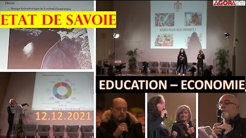 Conférence de l'Etat de Savoie - l'école à la maison - l'économie et l'industrie