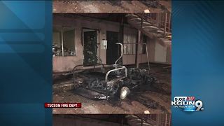 Three people displaced after apartment fire