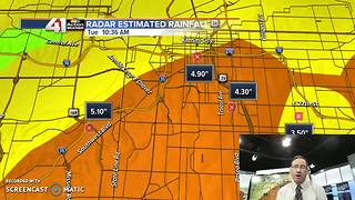 Flash flooding sets another record crest level for Indian Creek one month later