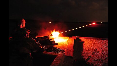 UFO or Military Training Exercise- BLACK SEA Tracer rounds firing on light in the sky