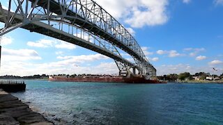 Laura L Vanenkevort 37M Tug Boat In The Great Lakes