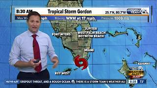 Tropical Storm Gordon forms