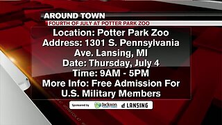 Around Town - 4th of July at Potter Park Zoo - 7/2/19