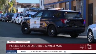 Police shoot and kill armed man